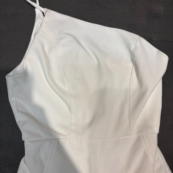 Crystal Sky Women’s White Jumpsuit – Size XS – Back Zip Closure - Picture 2 of 8